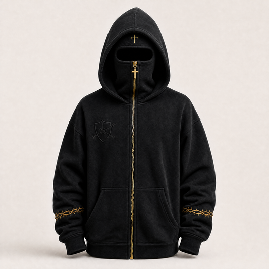 Amira’s Cross Hoodies